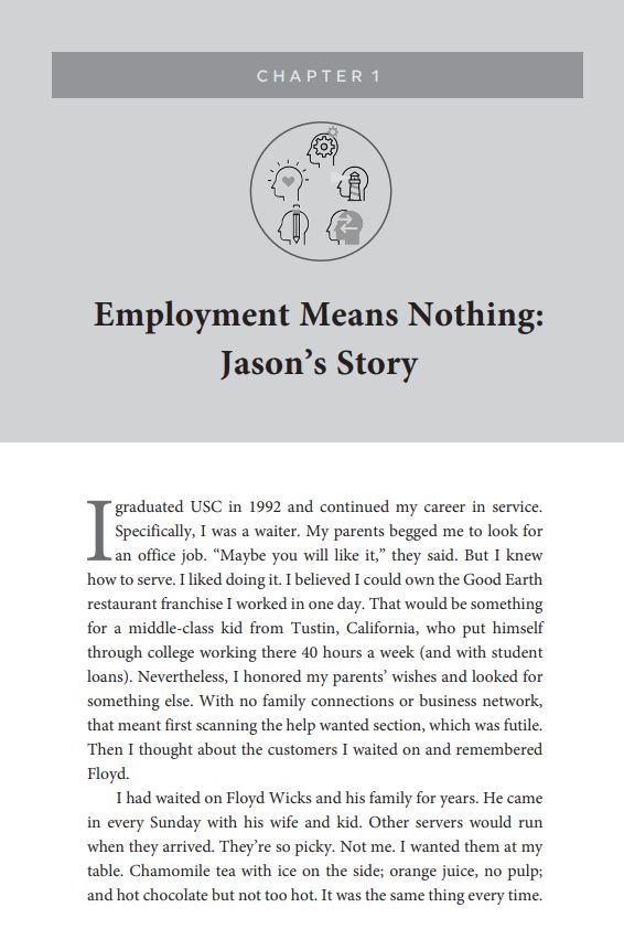 Employment Means Nothing: Jason's Story Chapter first page preview