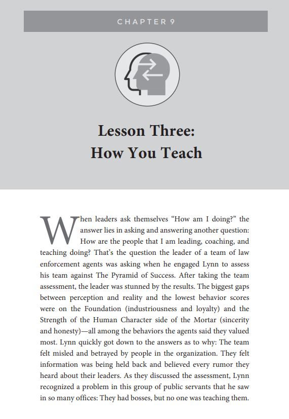 Lesson Three: How You Teach Chapter first page preview